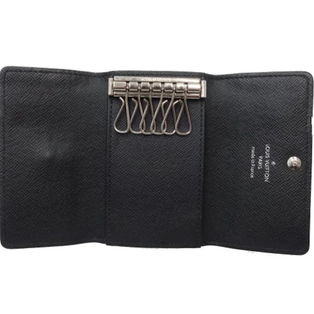 Louis Vuitton Vintage Pre-owned Canvas key-holders Gray Dames