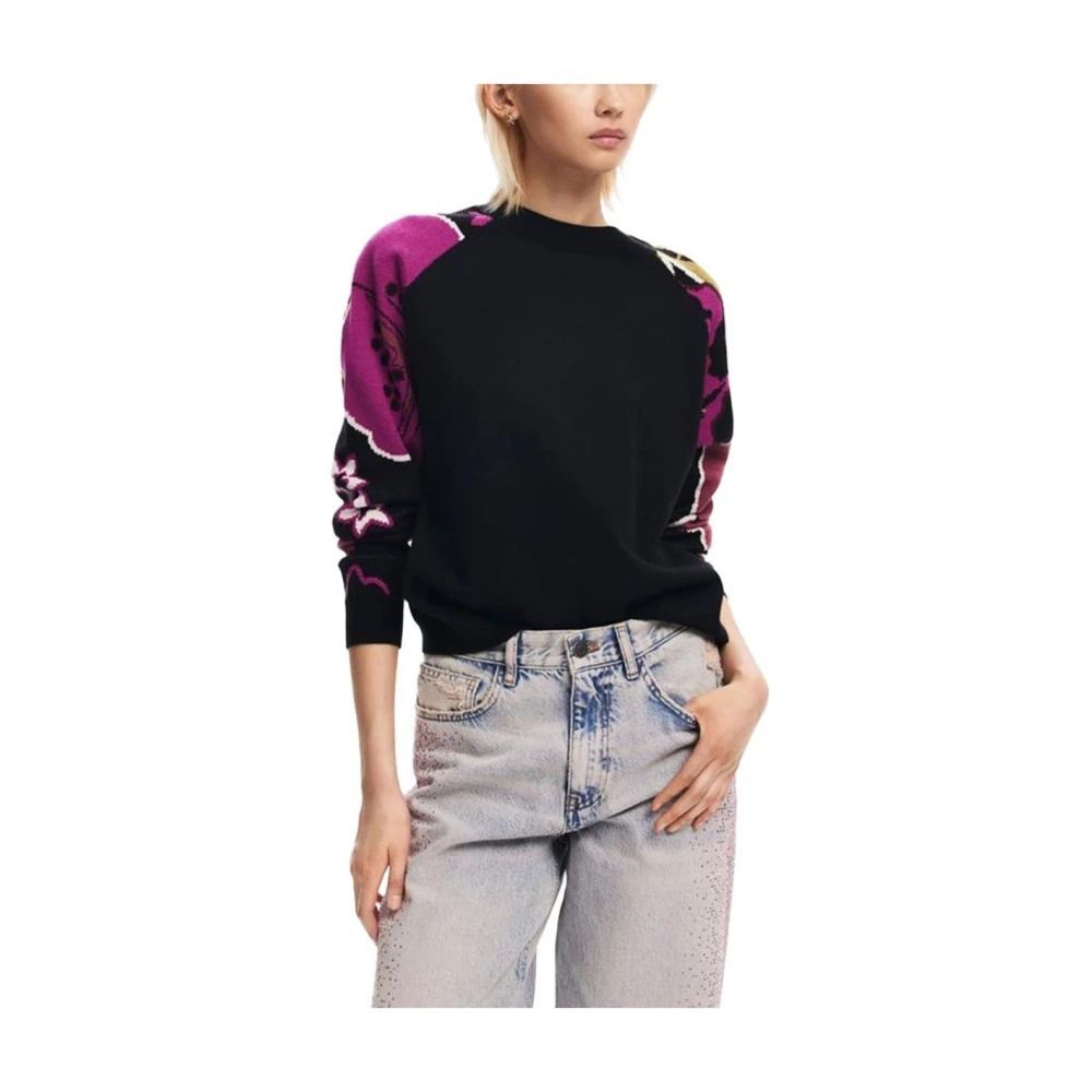 Knitwear > Round-neck Knitwear - - Desigual - Modalova