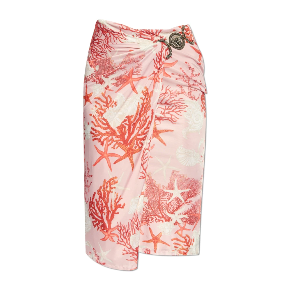 Versace Rok met Barocco Sea print Multicolor Dames