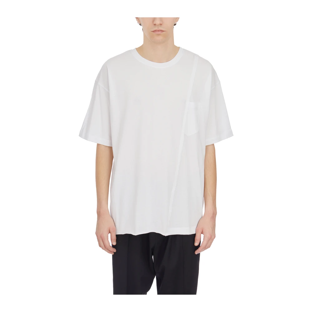 Isabel Benenato Katoenen T-shirt White Heren