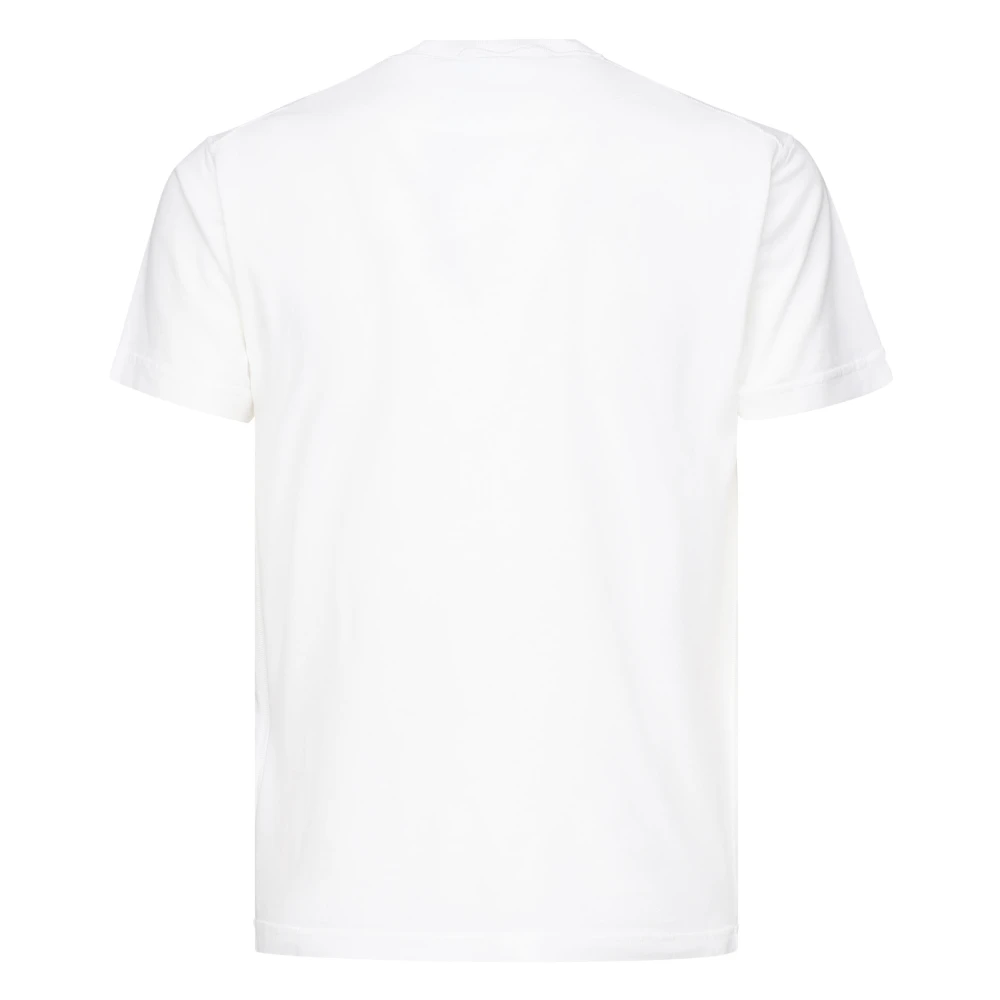 Stone Island Witte T-shirts en Polos met Zak White Heren