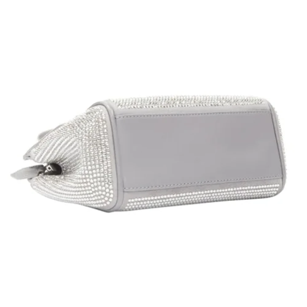 Versace Leather handbags Gray Dames