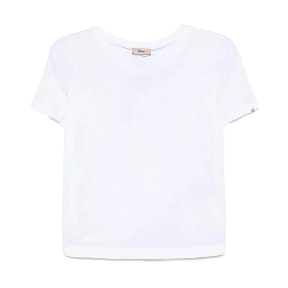 Herno - Tops > T-Shirts - White - Herno - Modalova
