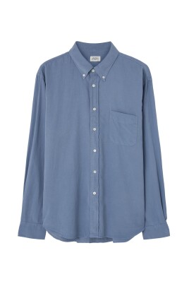 blue-button-down-shirt
