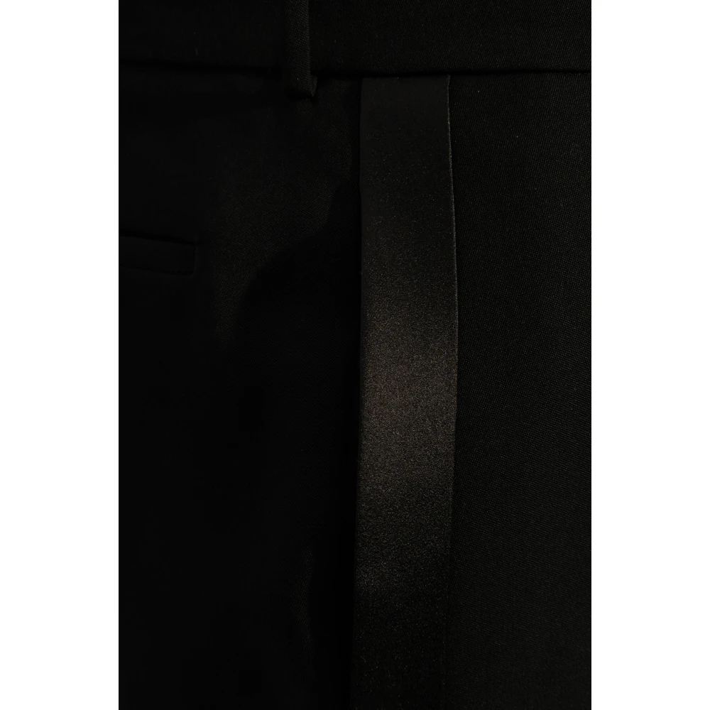 alexander mcqueen Wollen broek Black Heren