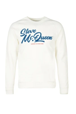 Grafisk Sweatshirt Steve McQueen Stil