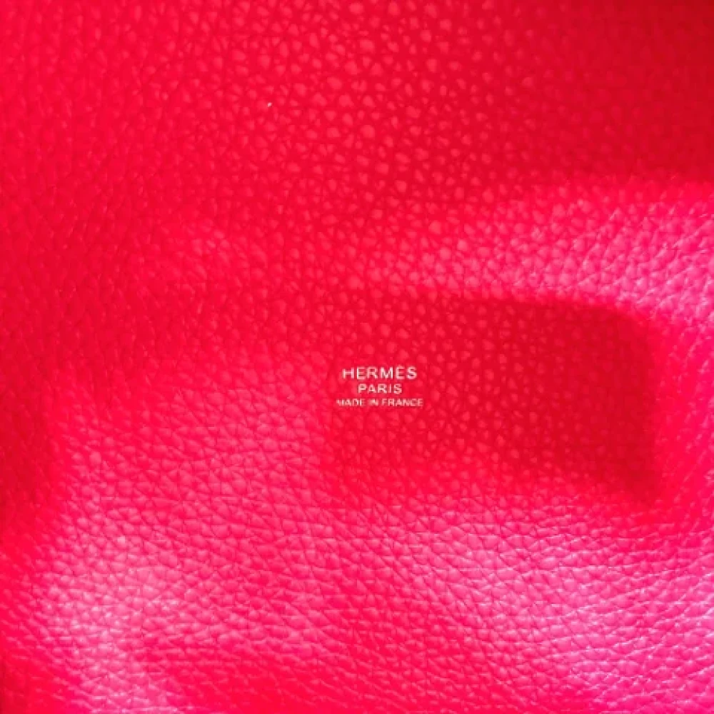 Hermès Vintage Pre-owned Leather handbags Pink Dames