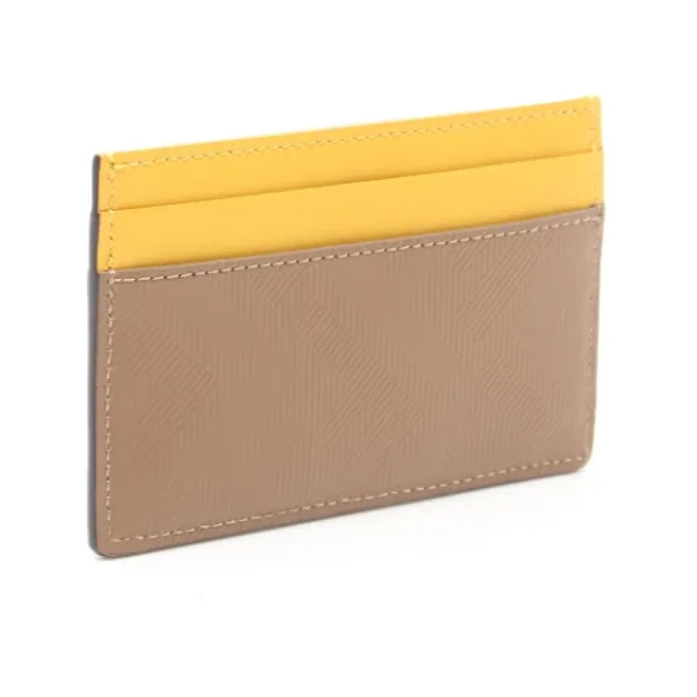 Fendi Vintage Pre-owned Leather wallets Brown Dames