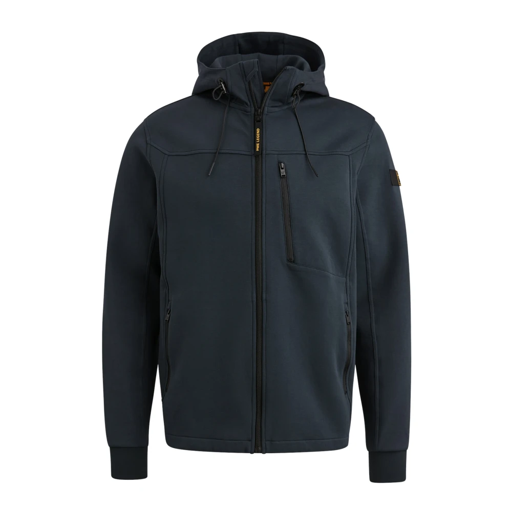 PME Legend Volledige Rits Interlock Jas Blue Heren