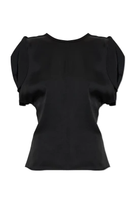 Sleeveless Satin Top