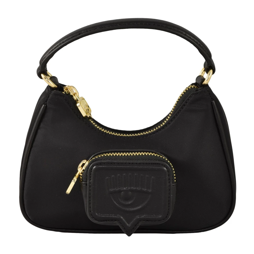 Chiara Ferragni Collection Stijlvolle Polyester Tas Black Dames