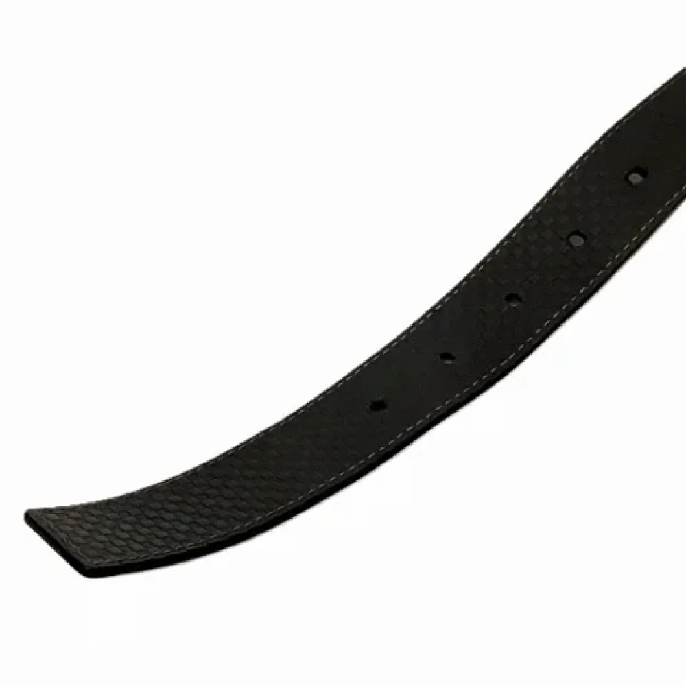 Louis Vuitton Vintage Pre-owned Leather belts Black Heren