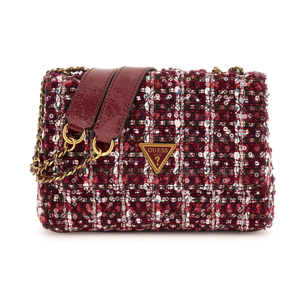 Guess Stijlvolle Crossbody Handtas Red Dames