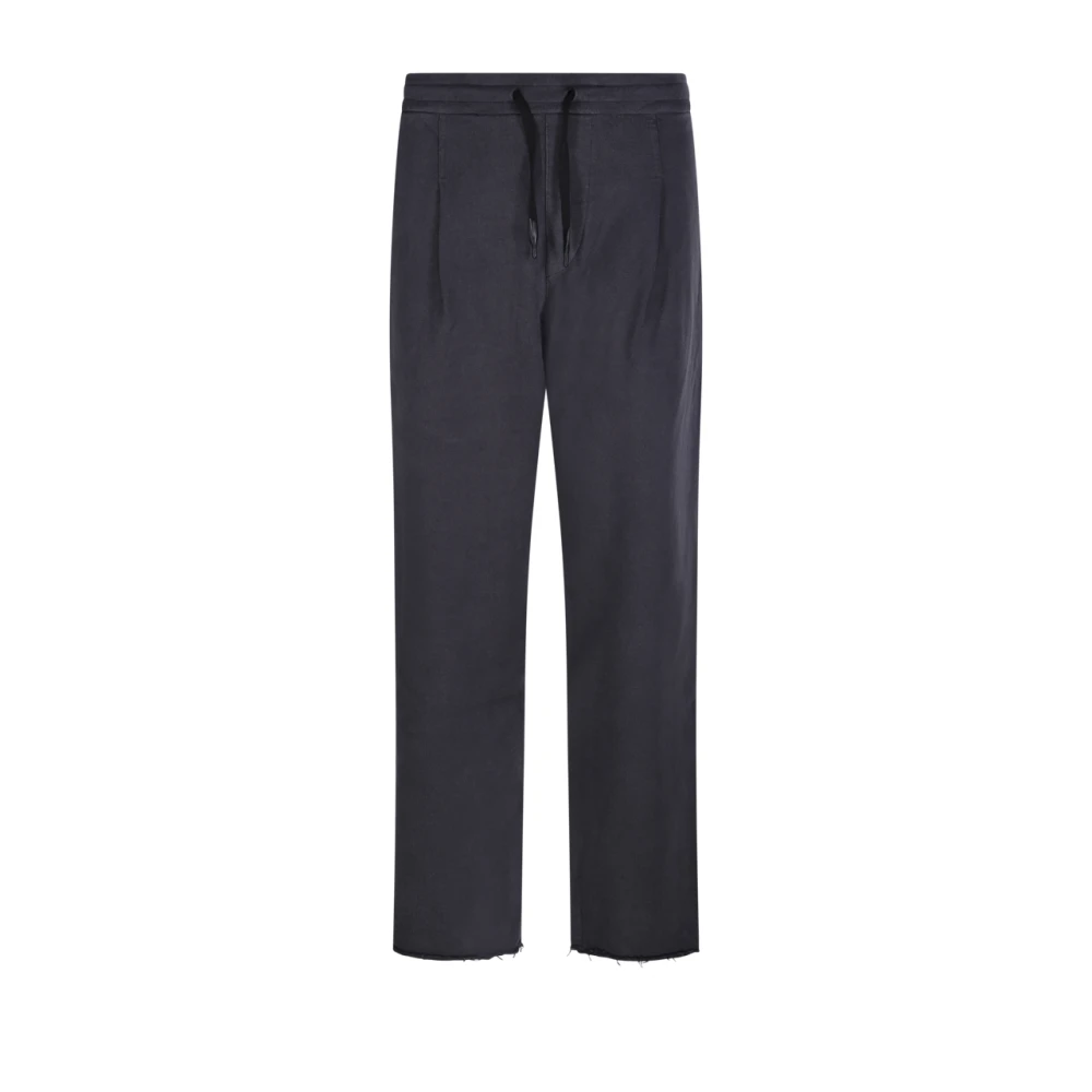 A Paper Kid Gewassen Zwarte Sweatpant Black Heren