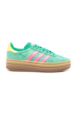 Gröna Sneakers med Signaturränder