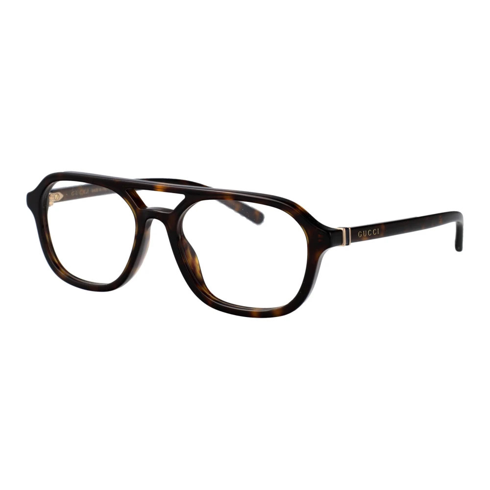Gucci Men's Brown Stylish Optical Glasses Gg1673o Model - Glasses - 53 Mm - Accessories