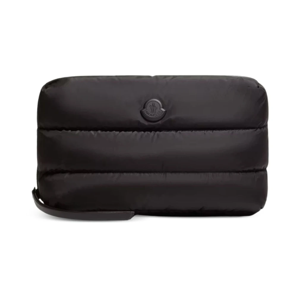 Moncler Caradoc Beauty Case - Male - Toilet Bags - Black - One Size - Bags - Image 4