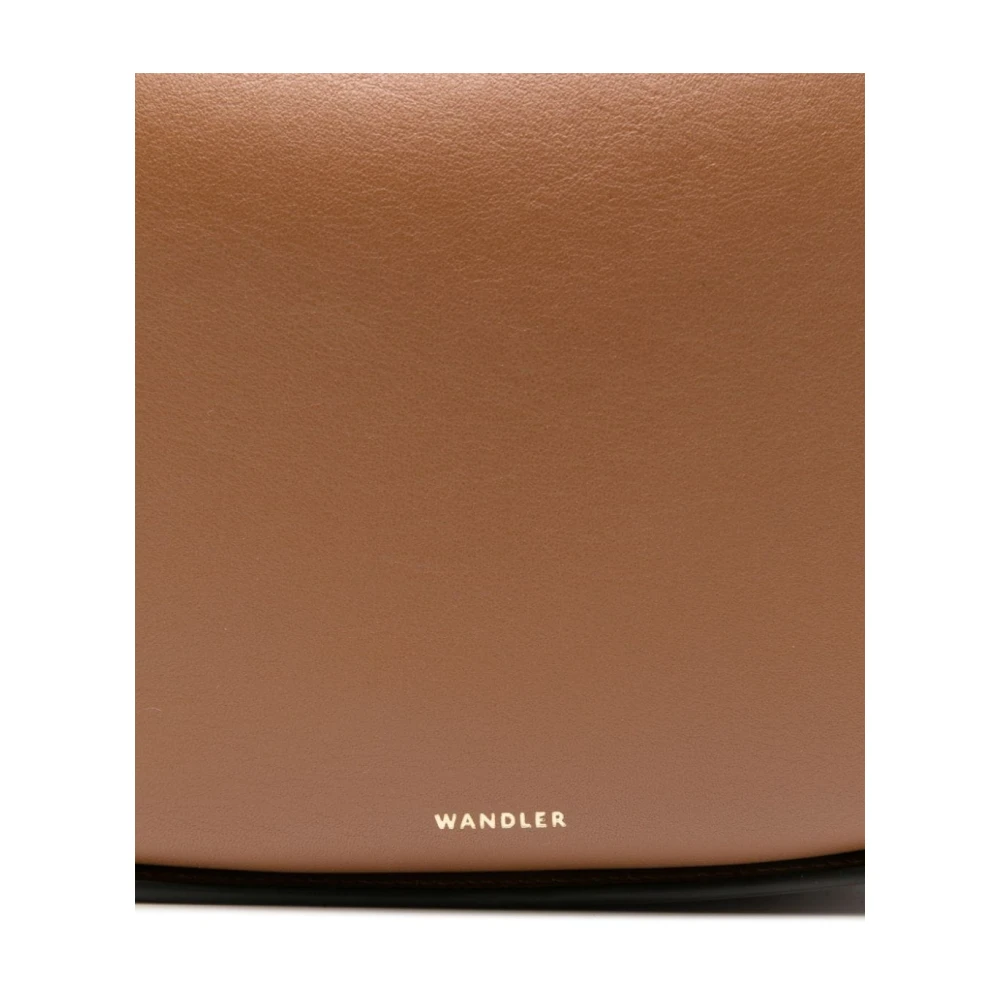 Wandler Bruine Leren Schoudertas Brown Dames