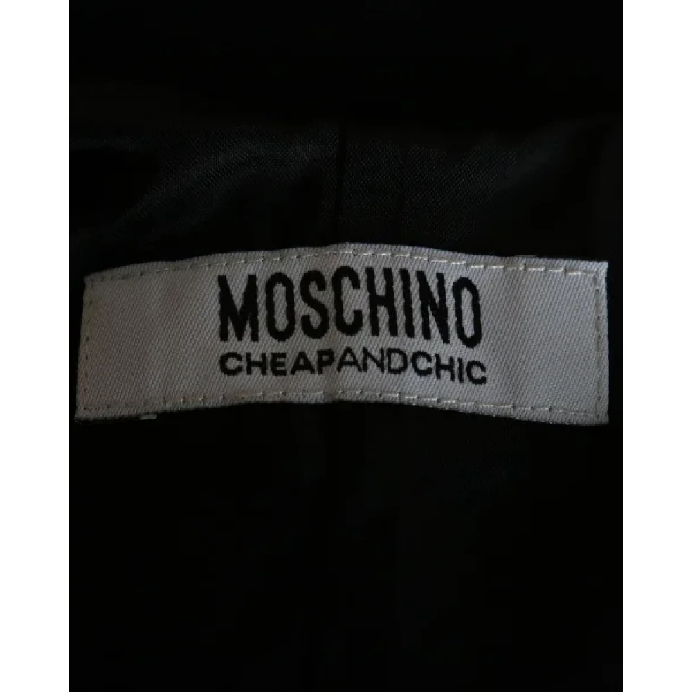 Moschino Pre-Owned Pre-owned Polyester dresses Black Dames