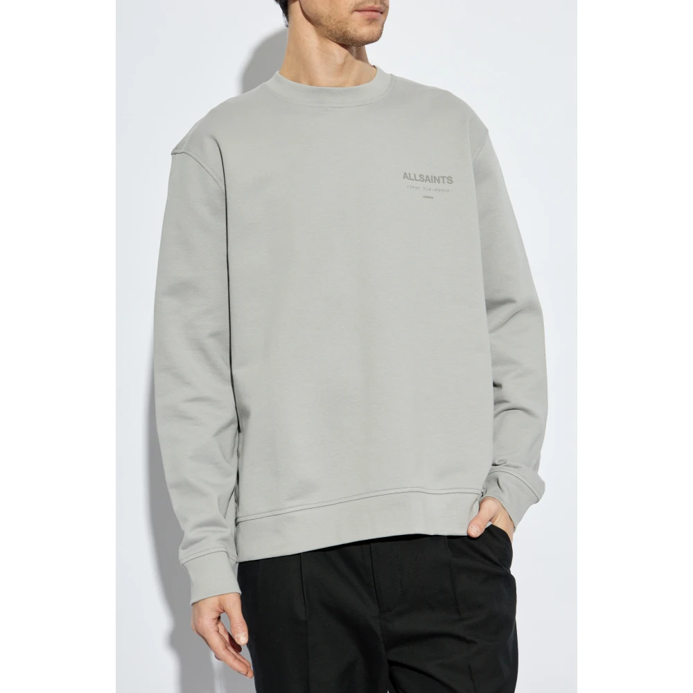 AllSaints Sweatshirt 'Underground' Gray Heren
