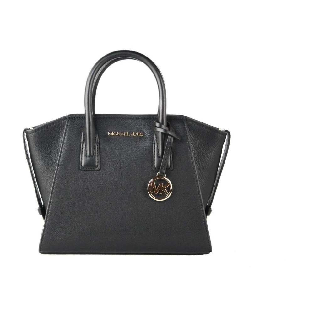 Michael Kors Zwarte Pebble Leren Crossbody Tas Black Dames