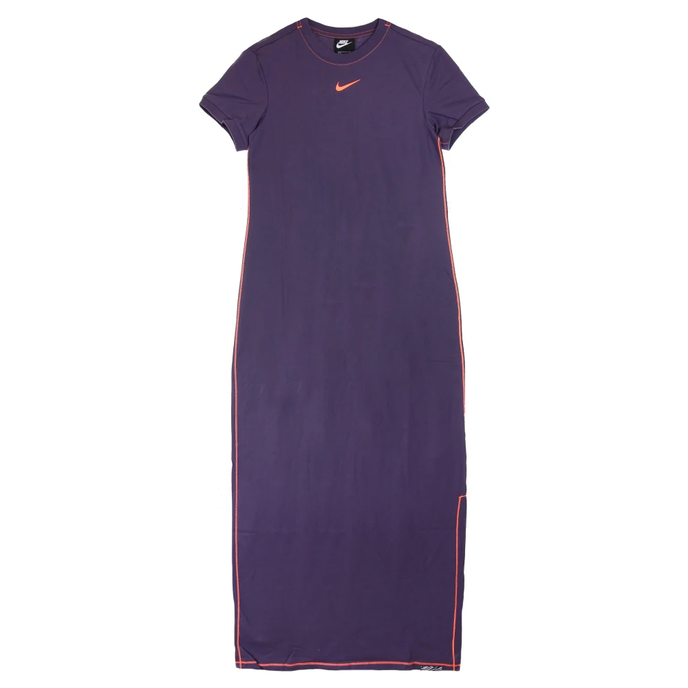 Nike Icon Clash Maxi Jurk Donker Rozijn Purple Dames