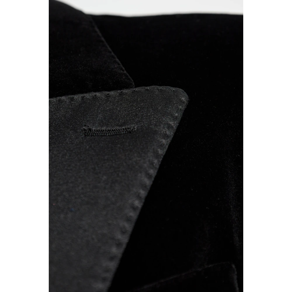 Dolce & Gabbana Fluwelen blazer Black Heren