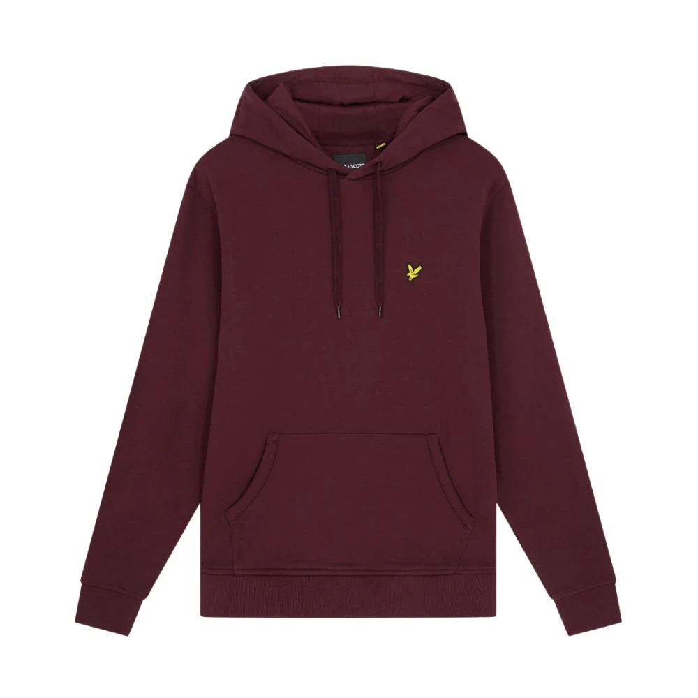 Lyle & Scott Men's Red Sweatshirts,, Pullover Hoodie 2XL
