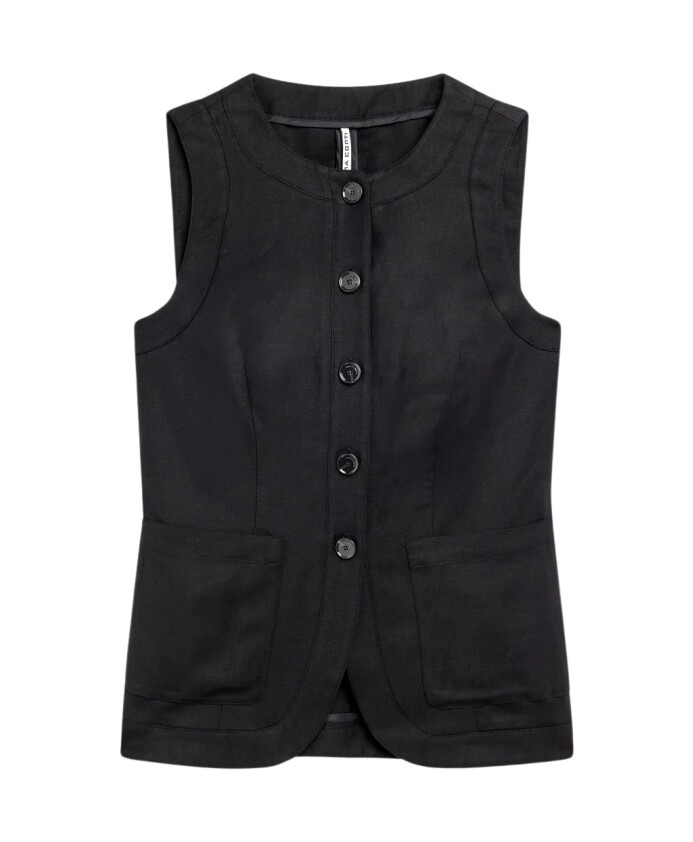 gilet-en-lin-viscose-avec-col-rond