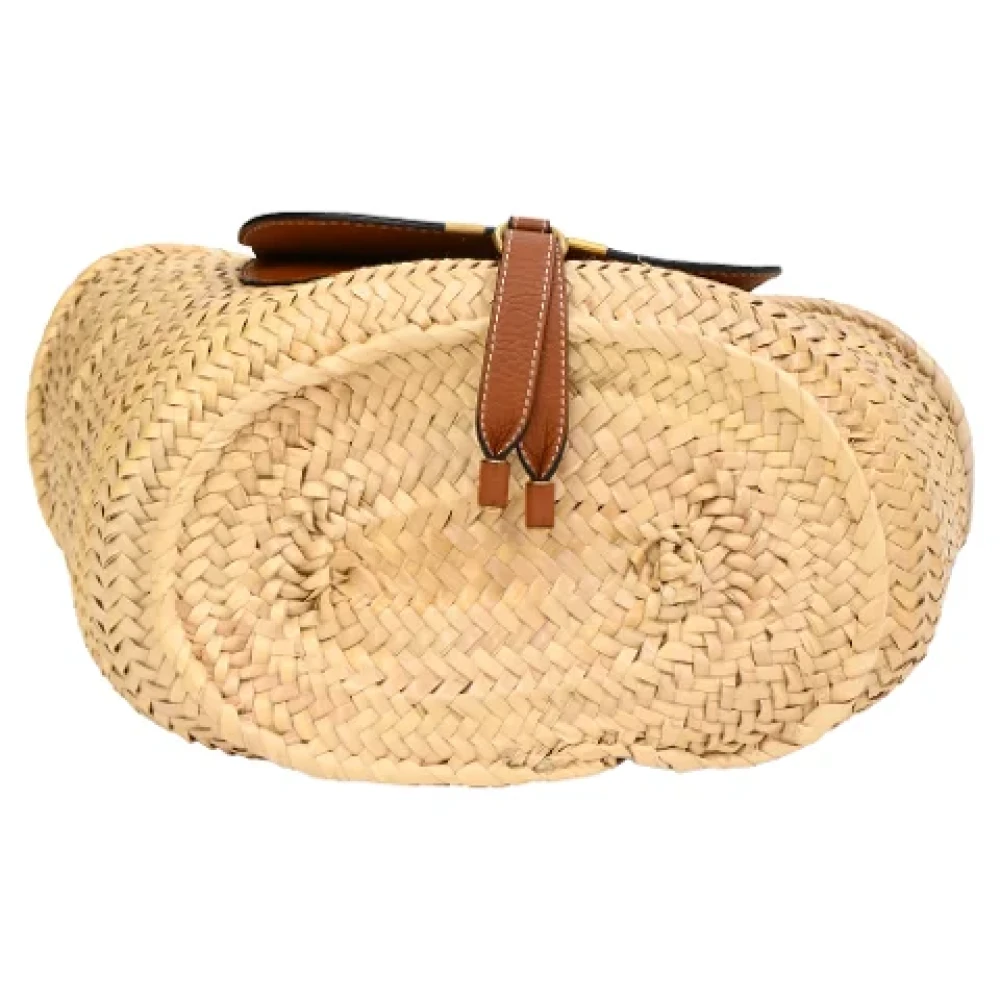 Chloé Pre-owned Raffia handbags Beige Dames