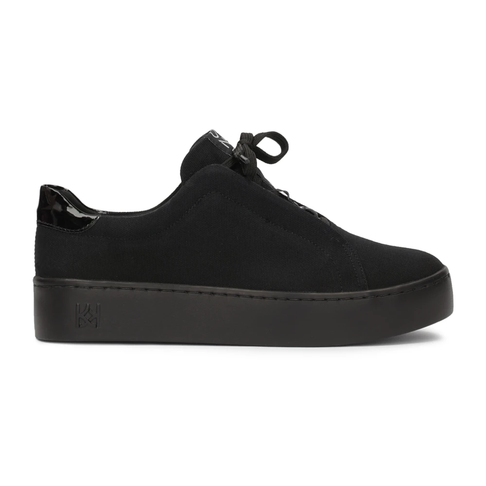 Kazar Dames zwarte sneakers met aantrekkelijke vetersluiting.Dit product valt klein uit. Dames Schoenen