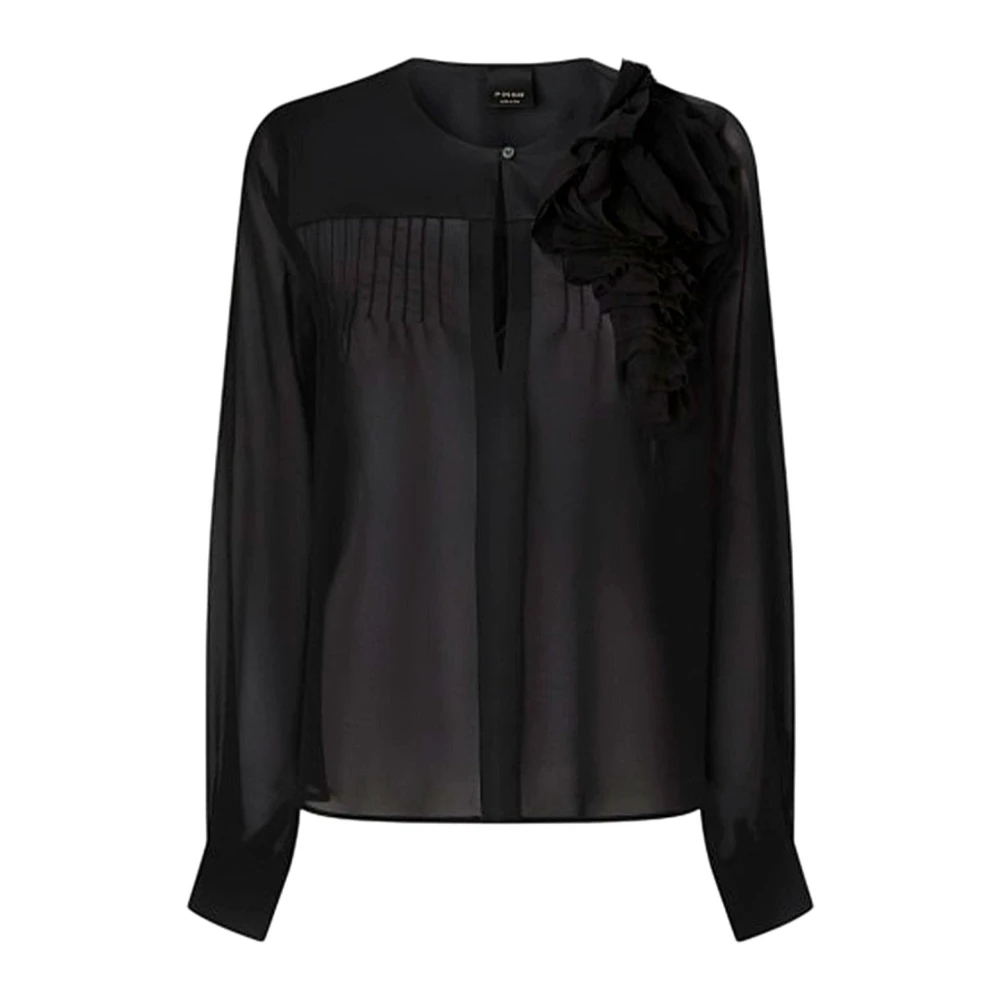 Pinko Women's Black Blusa