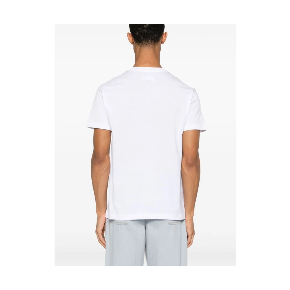 Versace Jeans Couture Witte Crew Neck T-shirt White Heren