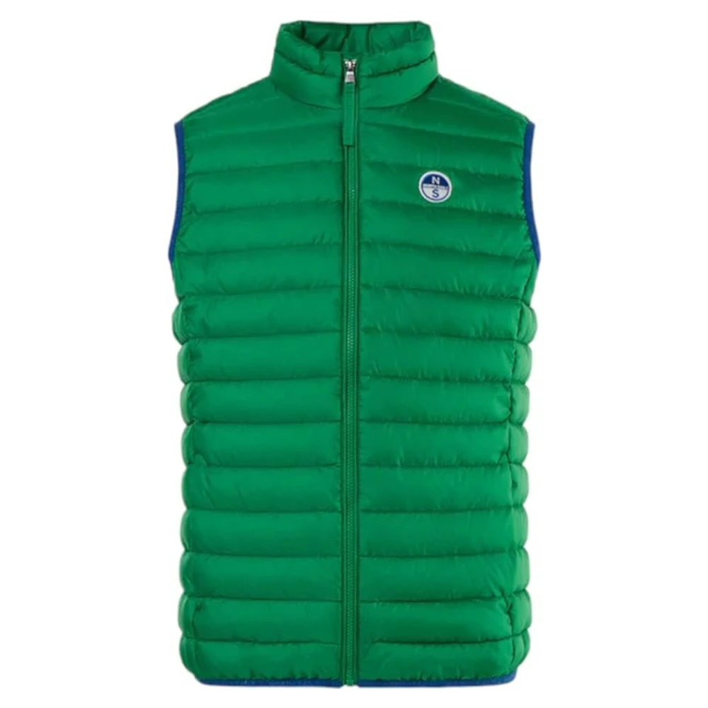 North Sails Green Windproof Crozet Vest Outdoor Tech - Male - Waistcoats - Xl - Jackets