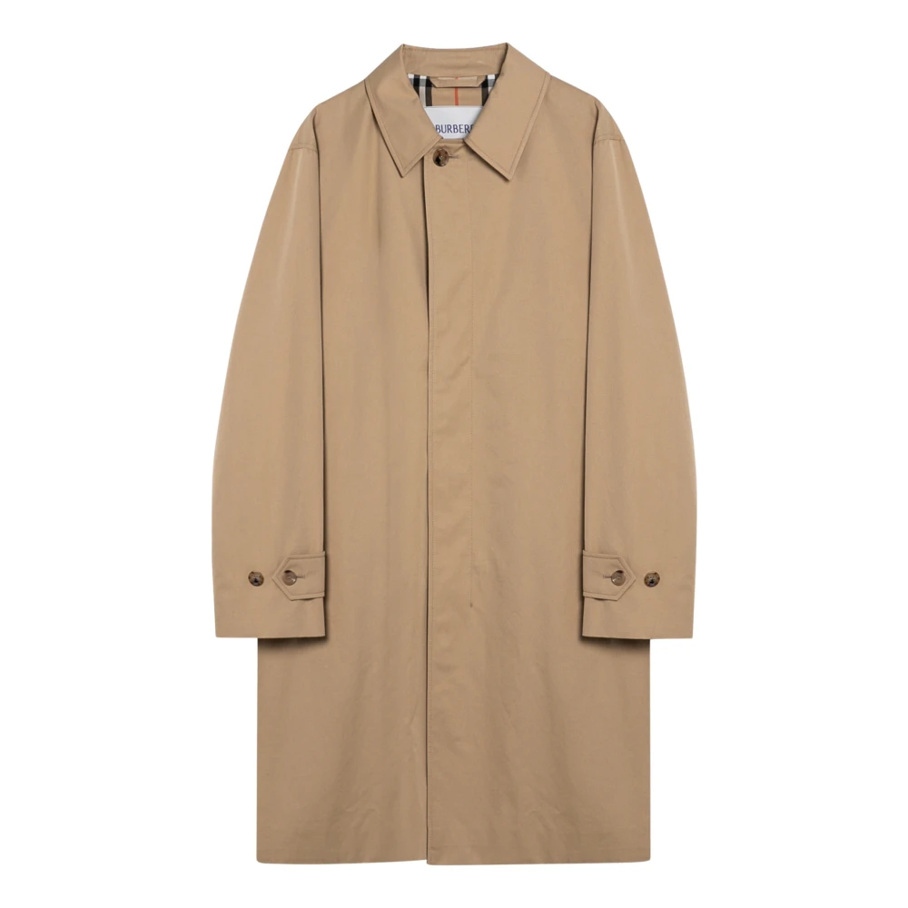 Burberry Enkelknäppt Damrock Beige, Herr