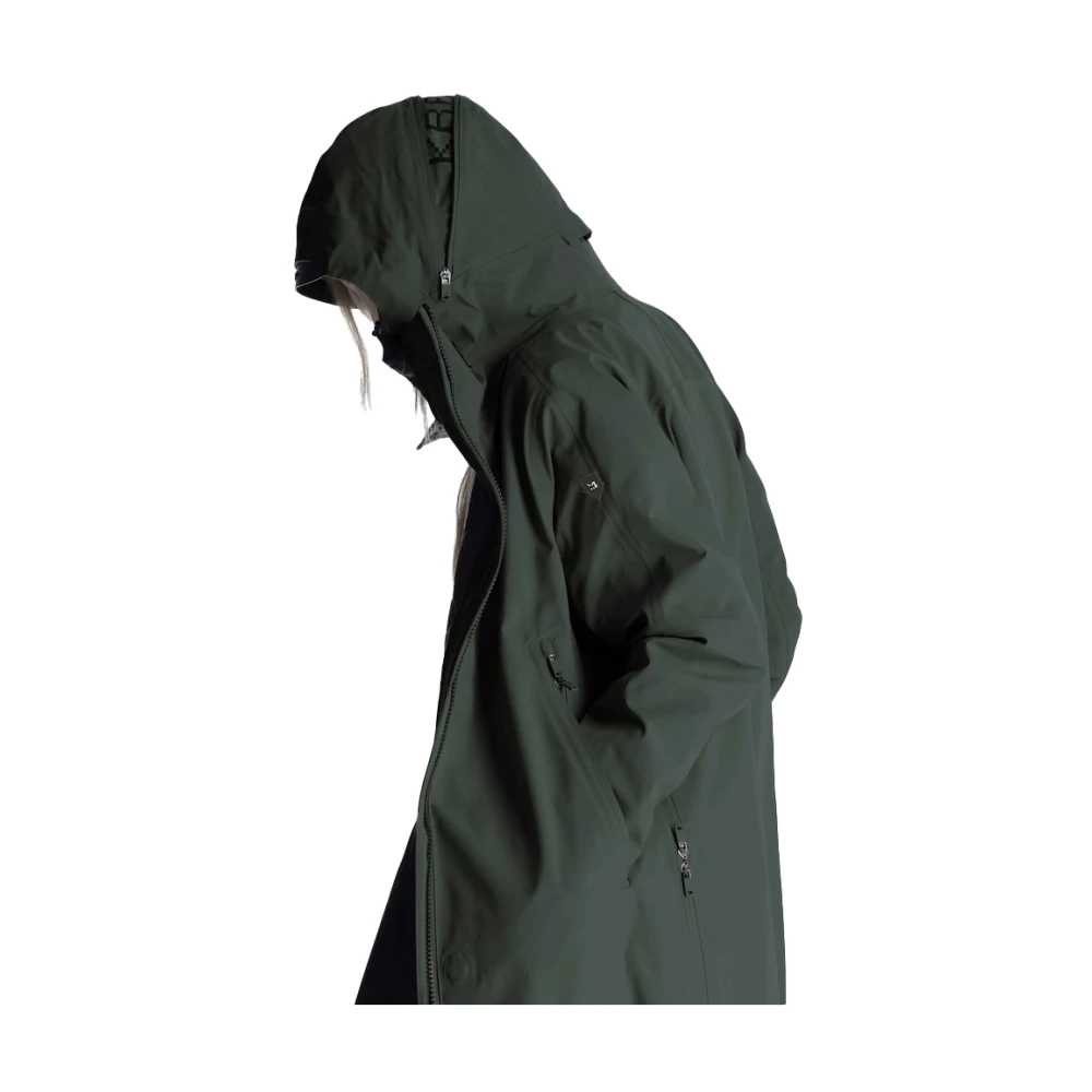 Krakatau 3-in-1 Plank Parka Waterdichte Urban Jacket Green Dames