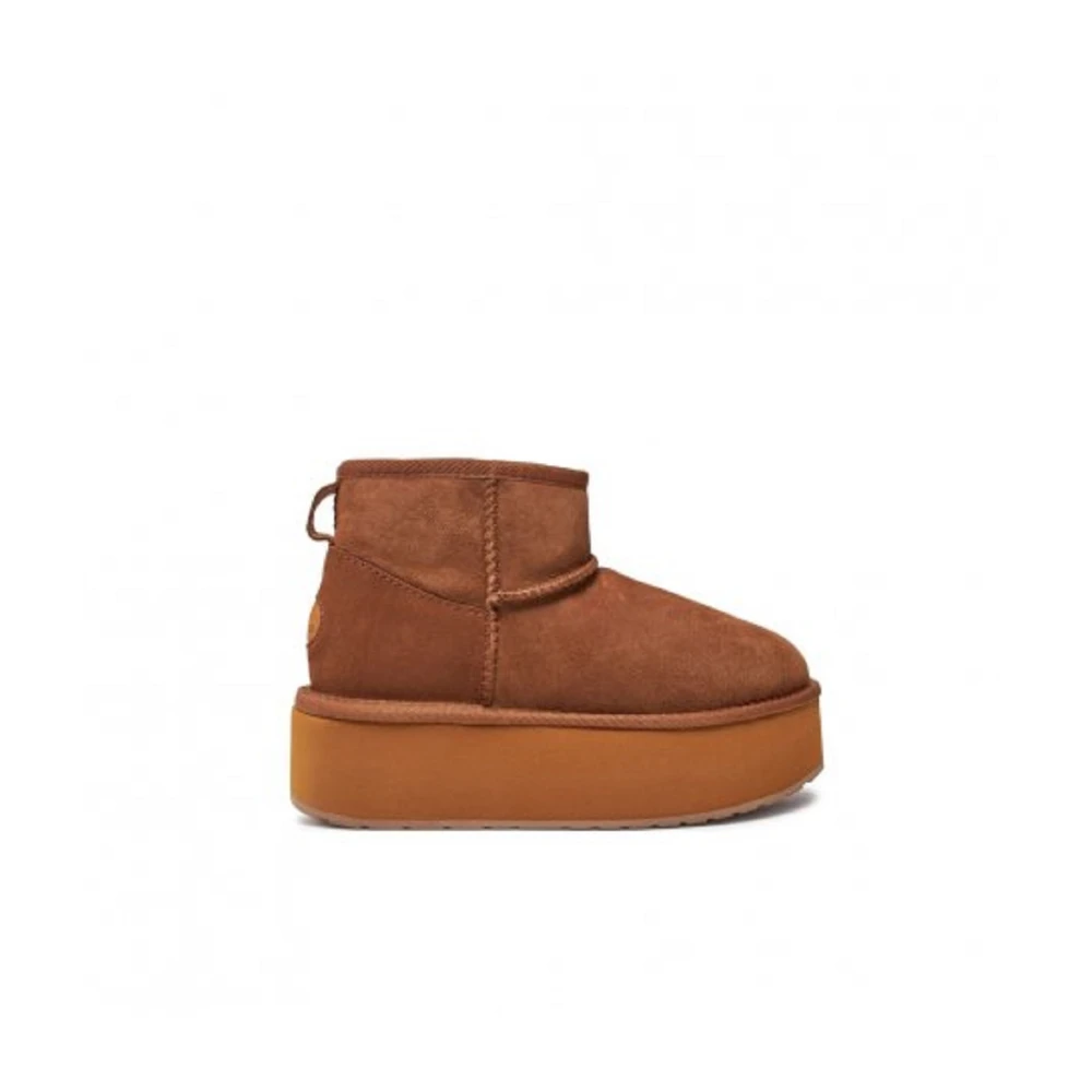 Emu Water-Resistant Ankle Boots- Soft And Comfortable - Female - Winter Boots - Brown - 6 Uk - Shoes