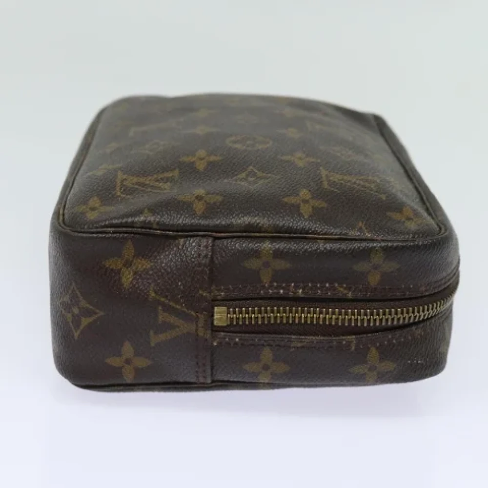 Louis Vuitton Vintage Pre-owned Canvas clutches Brown Dames