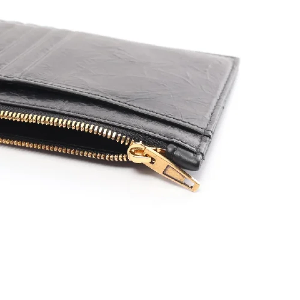 Balenciaga Vintage Pre-owned Leather wallets Black Dames