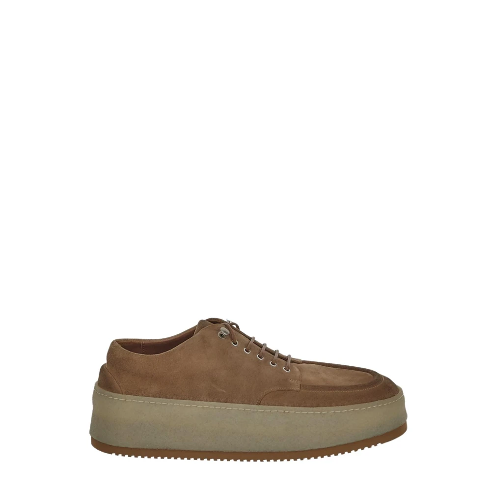 Marsell Leren Derby Schoen Brown Heren