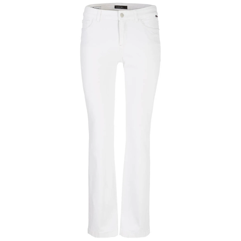 Marc Cain Stijlvolle Witte Jeans voor Dames White Dames