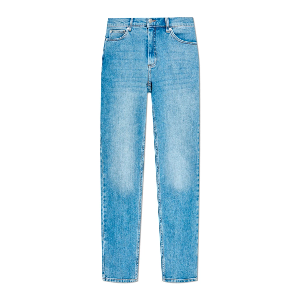 Munthe Jeans met logo Blue Dames