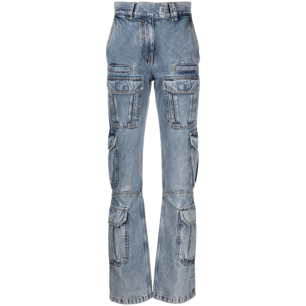 Givenchy Lichtblauwe Stijlvolle Broek Blue Dames