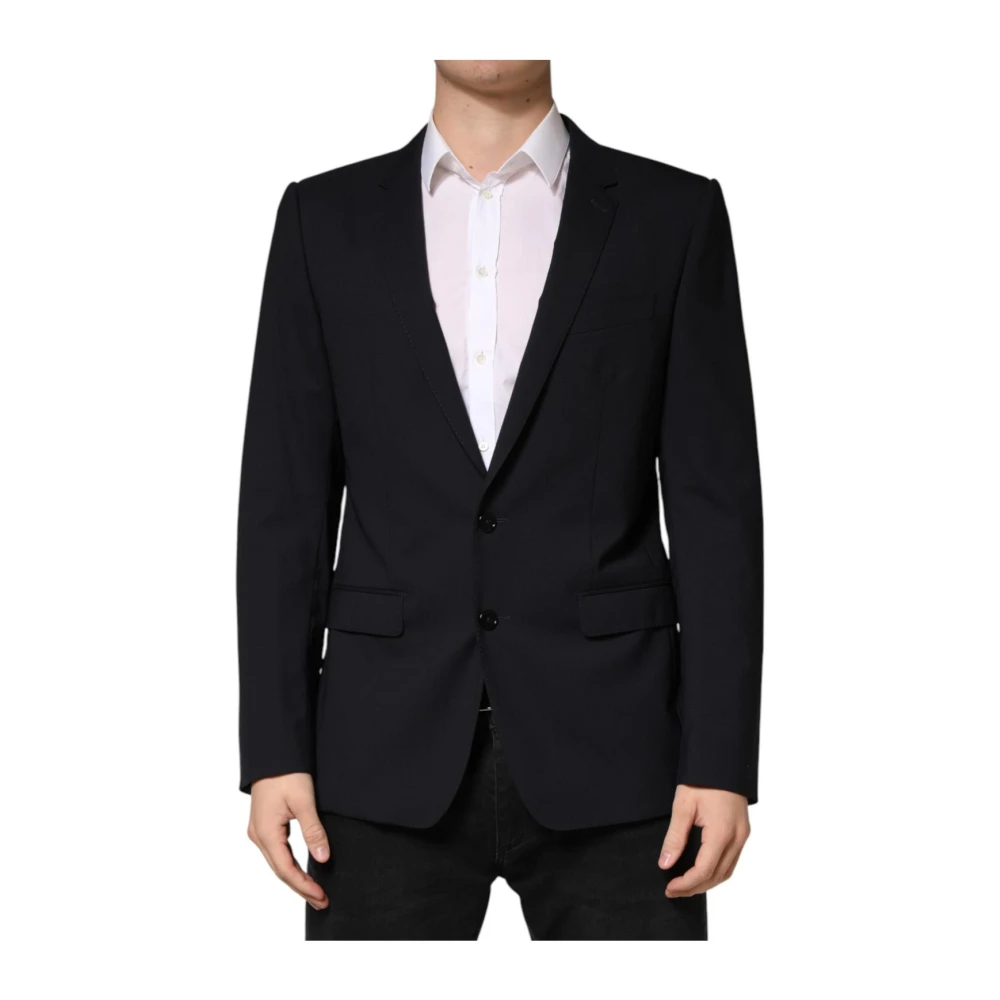 Dolce & Gabbana Hombre Negro Trajes, Talla: M