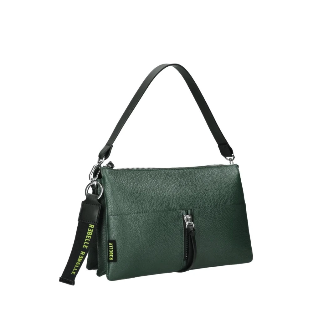 Rebelle Athena-Crossbody Tas in Dollar Green Dames