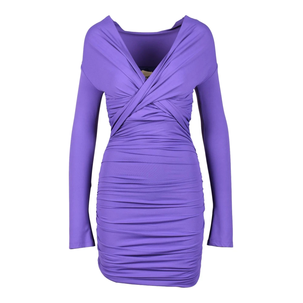 Aniye By Elegante Jurk van Stretchstof Purple Dames