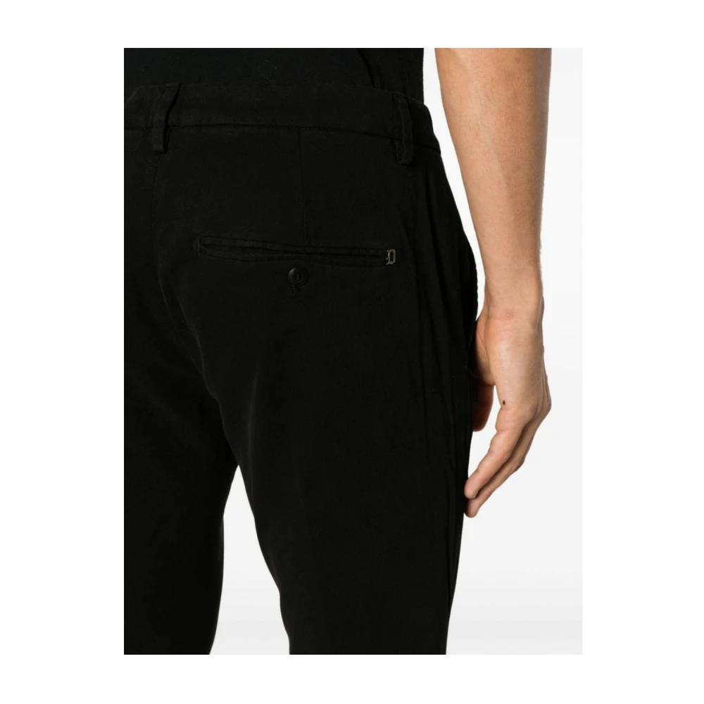 Dondup Chinos Gaubert Stijl Broek Black Heren