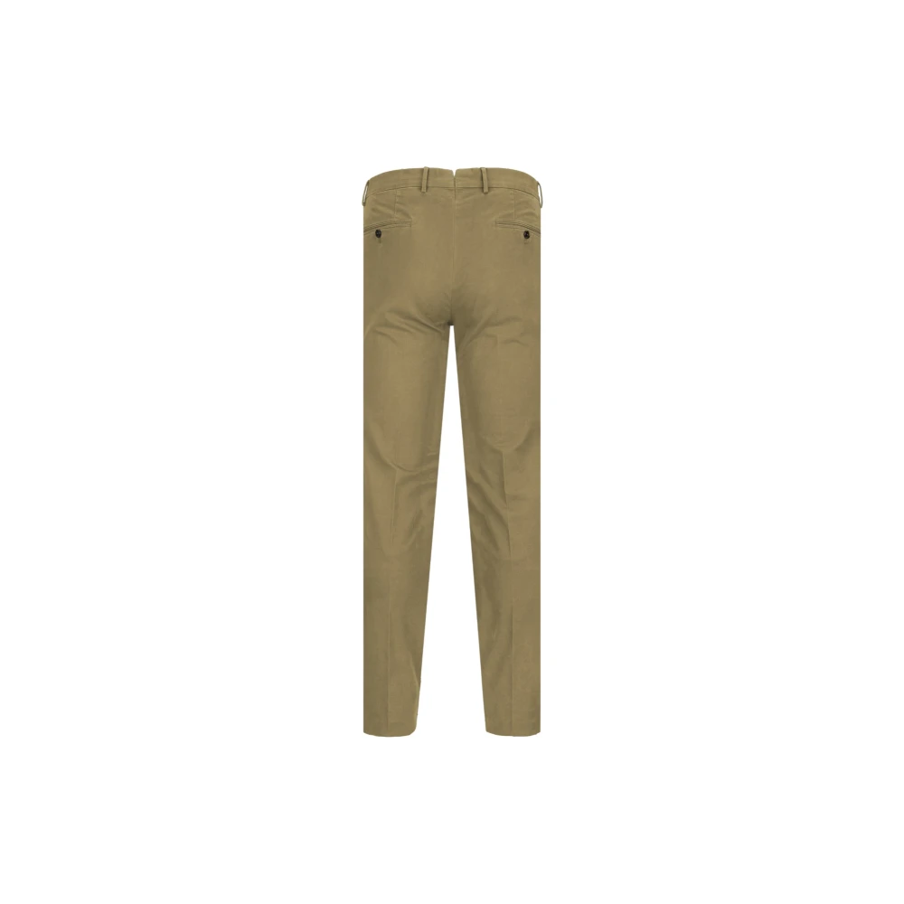 PT Torino Heren Knoop Rits Broek Beige Heren