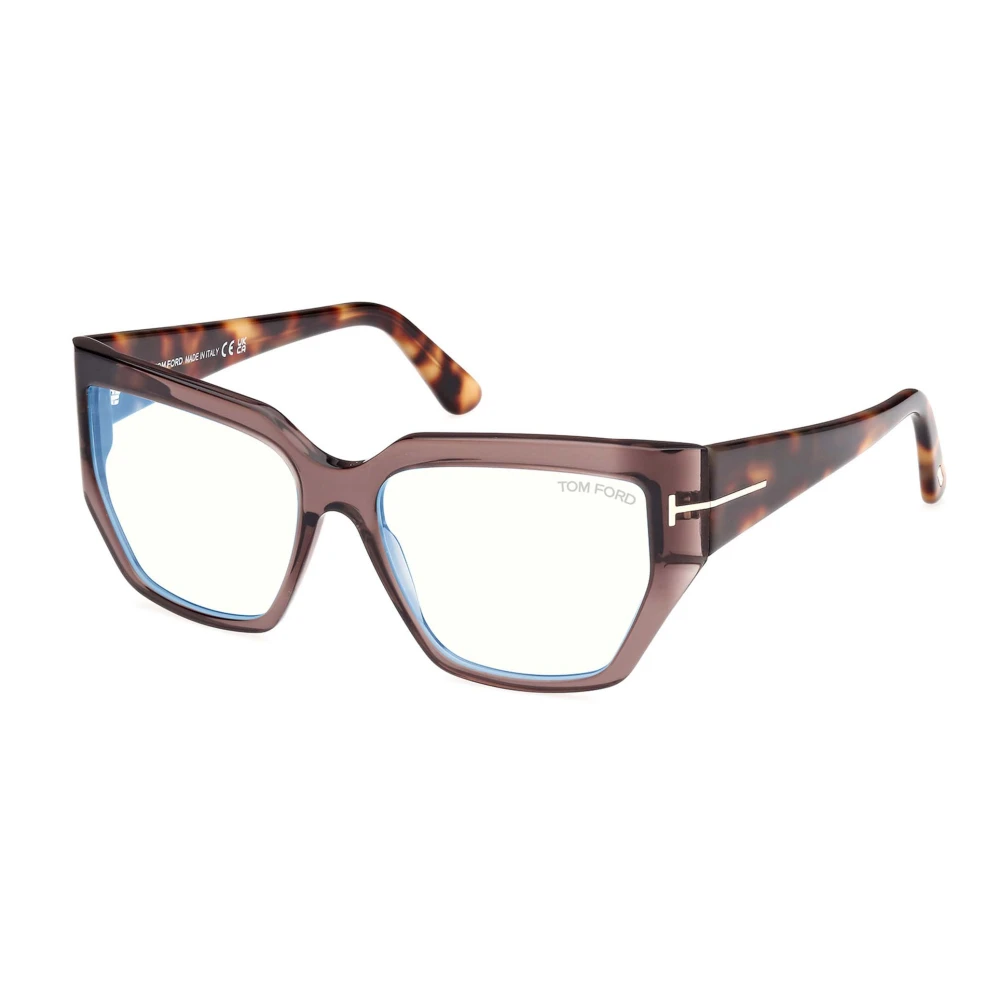 Tom Ford Blue Block Eyewear Frames FT 5951-B Brown Unisex
