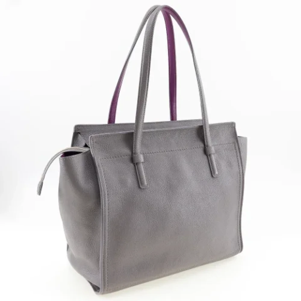 Salvatore Ferragamo Pre-owned Fabric totes Gray Dames